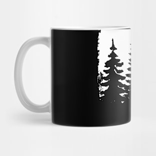 Forest silhouette Mug